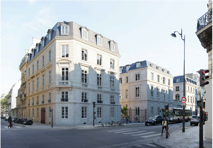 Visite du chantier du 10 rue de Solférino